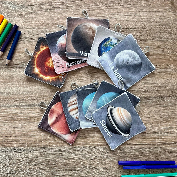 Cartes éducatives Système Solaire Filociel